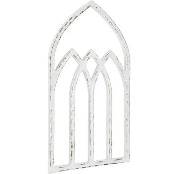Distressed White Arched Wood Wall Decor | Hobby Lobby Within Minimalist Wood Wall Art (View 5 of 15)