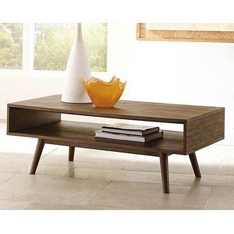 Dot & Bo | Mid Century Style Coffee Table, Coffee Table Throughout Geometric Glass Modern Coffee Tables (View 3 of 15)