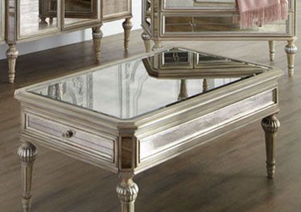 Dresden Mirrored Coffee Table In Mirrored Coffee Tables (View 1 of 15)