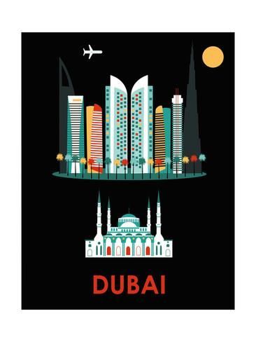 'Dubai' Posters – Ladoga | Allposters | Dubai Art With Regard To Desert Inn Framed Art Prints (View 14 of 15)