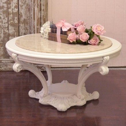 Elegant Large Round Marble Coffee Table $ (View 7 of 15)