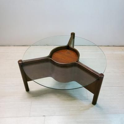 English Organic Shape Coffee Table From Nathan, 1960S 1 For Glass And Pewter Coffee Tables (View 6 of 15)