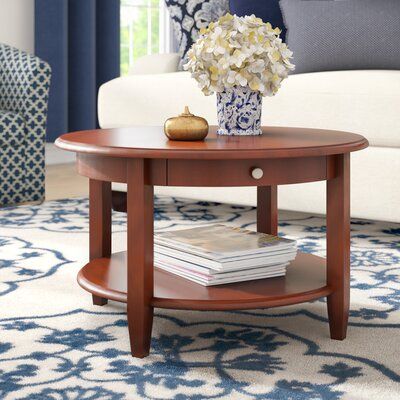 Espresso Wood Round Coffee Tables You'Ll Love In 2020 Inside Round Coffee Tables (View 7 of 15)