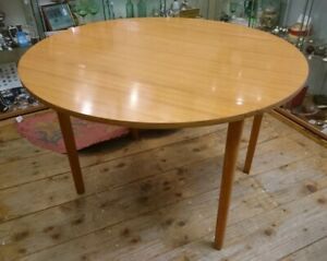 Fabulous Vintage / Retro 1960S Melamine / Formica Round Pertaining To Leaf Round Coffee Tables (View 4 of 15)