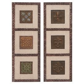 Featuring Raised Bronze Finished Detailing, This Elegant With Regard To Elegant Wood Wall Art (View 9 of 15)
