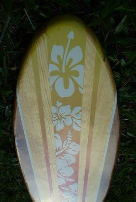 Fire Sunset Tropical Surfboard Wall Artwork Surf Decor Red Within Surfing Wall Art (View 6 of 15)