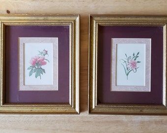 Framed Floral Prints | Etsy With Colorful Framed Art Prints (View 13 of 15)