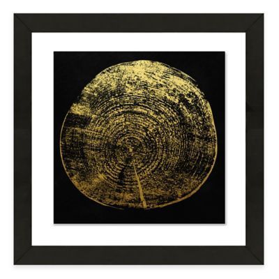 Framed Giclee Tree Ring Print Wall Art Ii | Wall Prints With Regard To Colorful Framed Art Prints (View 15 of 15)