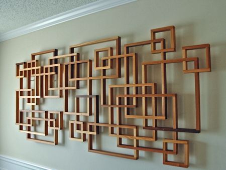 Gallery : Latticestix | Mid Century Wall Art, Outdoor Wall Intended For Hexagons Wood Wall Art (View 3 of 15)