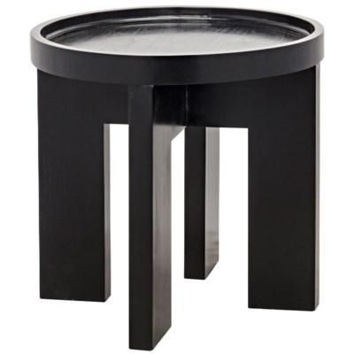 Gerryl End Table, Black | Oben Shops | Side Table, Black Intended For Matte Black Coffee Tables (View 15 of 15)