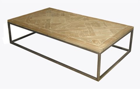 Gj Styles Old Pine Coffee Table In Washed Finish | Pine Intended For Rustic Bronze Patina Coffee Tables (View 6 of 15)