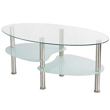 Go2Buy 3 Tier Modern Round Glass Top Cocktail Coffee Table Pertaining To 3 Tier Coffee Tables (View 8 of 15)