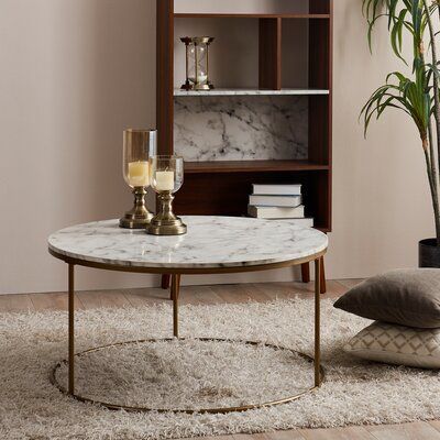 Gold Round Coffee Tables You'Ll Love In 2019 | Wayfair Pertaining To Gold Coffee Tables (View 7 of 15)