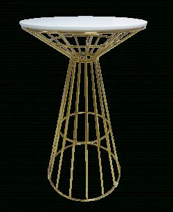 Gold Wire Cocktail Table For Rent, Sale For Dubai, Abu For Caviar Black Cocktail Tables (View 9 of 15)