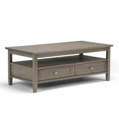 Gray – Coffee Tables – Accent Tables – The Home Depot For Gray Wash Coffee Tables (View 5 of 15)