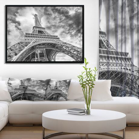 Gutermann Design Art Black And White View Of Paris Paris Within Monochrome Framed Art Prints (View 8 of 15)