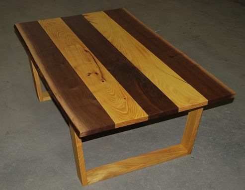 Hand Crafted Live Edge Combination Walnut And Osage Orange With Hand Finished Walnut Coffee Tables (View 10 of 15)