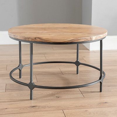 Henley Iron And Mango Wood Coffee Table In 2021 | Coffee With Natural Mango Wood Coffee Tables (View 14 of 15)