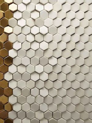 Hexagonal 3D Wall Panels Made Of Gypsum | Wall Panels Inside Hexagons Wall Art (View 14 of 15)