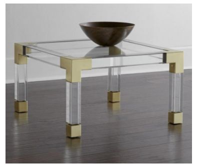 Hot Selling Clear Acrylic Console Table Coffee Table Inside Acrylic Modern Coffee Tables (View 1 of 15)