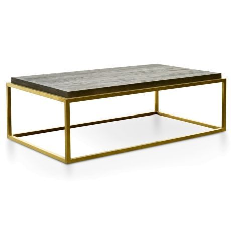 Ian Coffee Table – Black – Golden | Coffee Table, Table Regarding Black And White Coffee Tables (View 6 of 15)