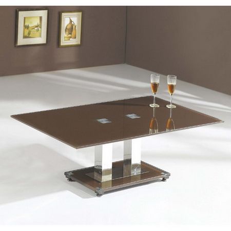 Ice – Glass Coffee Table In Glass Coffee Tables (View 9 of 15)