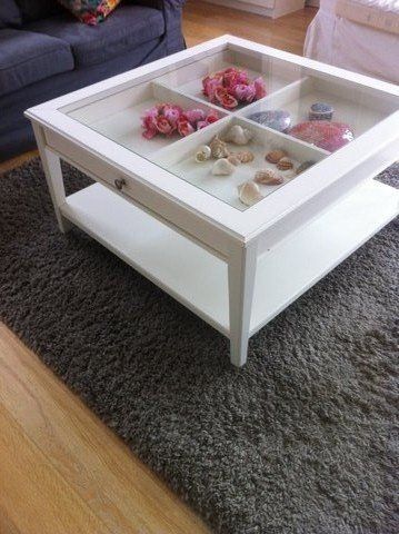 Ikea White Coffee Table With Glass For Sale In Rathangan For Glass Coffee Tables (View 2 of 15)