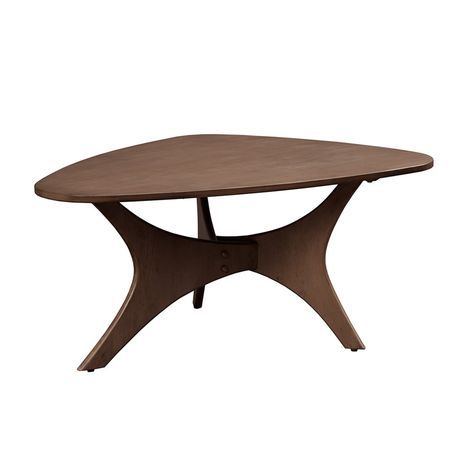 Ink+Ivy Blaze Triangle Wood Coffee Table | Solid Wood With Triangular Coffee Tables (View 7 of 15)