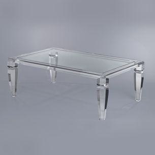 King George Coffee Table – Plexi Craft Signature With Regard To Acrylic Modern Coffee Tables (View 11 of 15)
