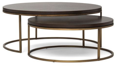Lillian August'S Mitchell Gold Bassey Nesting Cocktail In Nesting Cocktail Tables (View 14 of 15)