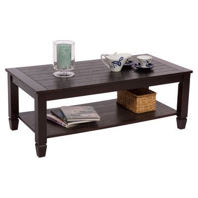 Look What I Found On Wayfair! | Coffee Table Wood With Dark Coffee Bean Cocktail Tables (View 2 of 15)
