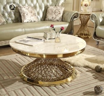 Luxury Round Marble Coffee Table Sets – Buy Coffee Table Pertaining To Marble Coffee Tables (View 14 of 15)