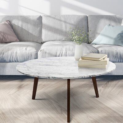 Marble/Granite Top Coffee Tables You'Ll Love In 2020 | Wayfair Pertaining To Marble Top Coffee Tables (View 14 of 15)