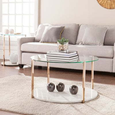 Mccarty Coffee Table | Coffee Table, Faux Marble Coffee Inside Faux Marble Coffee Tables (View 13 of 15)