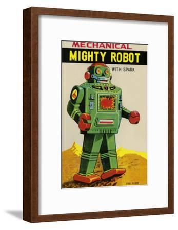 Mechanical Mighty Robot Art Print| Art Pertaining To Robot Wall Art (View 2 of 15)