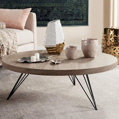 Mercury Row Treece Coffee Table | Coffee Table, Mid In Round Coffee Tables (View 4 of 15)