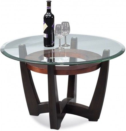 Metro Copper And Espresso Round Cocktail Table With Regard To Barnside Round Cocktail Tables (View 2 of 15)