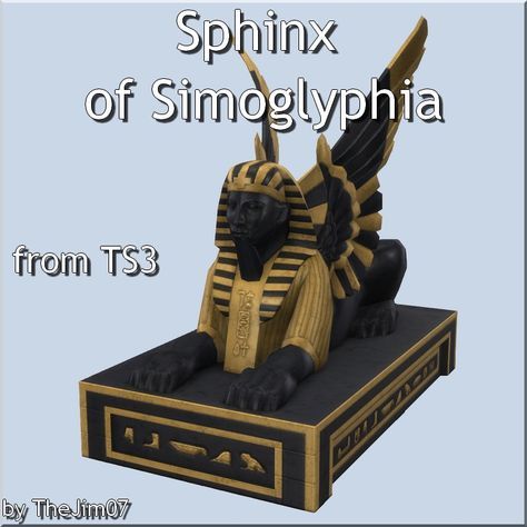 Mod The Sims – Sphinx Of Simoglyphia | Wall Hanging Lights In Spinx Wall Art (View 8 of 15)