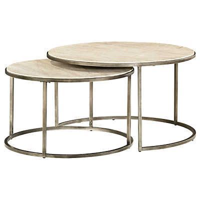 Modern Basics Round Cocktail Tablehammary | Nesting Within Nesting Cocktail Tables (View 2 of 15)