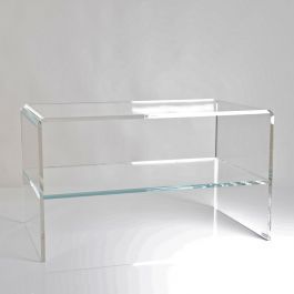 Modern Clear Coffee Table In Clear Coffee Tables (View 6 of 15)