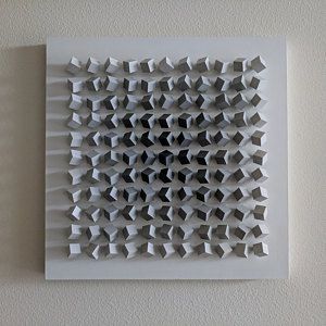 Modern Wall Art Sculpture Hanging Geometric Abstract For Abstract Flow Wood Wall Art (View 5 of 15)