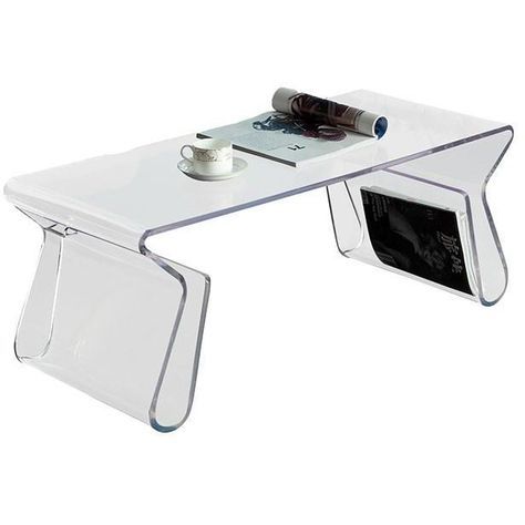Modway Furniture Magazine Acrylic Coffee Table Eei 562 With Regard To Acrylic Modern Coffee Tables (View 3 of 15)