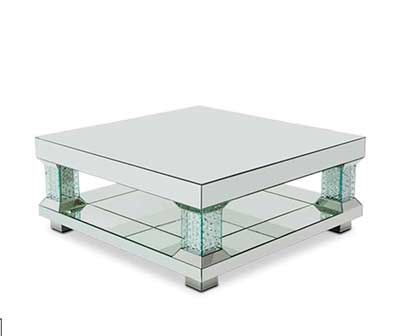Montreal Mirrored Cocktail Tableaico Furniture | Aico For Mirrored Cocktail Tables (View 11 of 15)