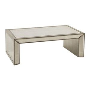 Murano Rectangular Cocktail Table – Occasional Tables Regarding Mirrored Cocktail Tables (View 12 of 15)