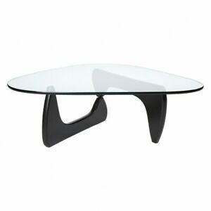 Noguchi Style Triangle Coffee Table – Solid Wood Thick Within Triangular Coffee Tables (View 6 of 15)