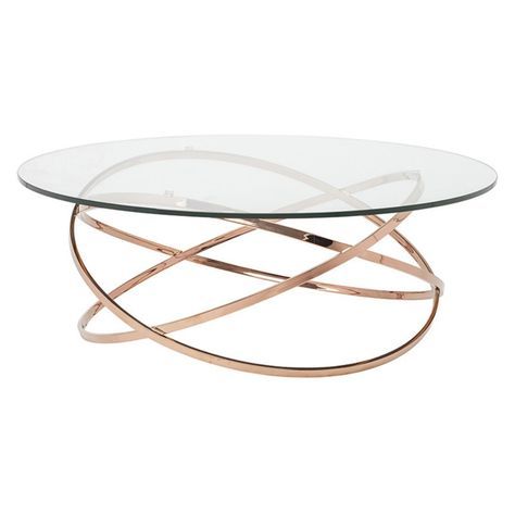 Nuevo Corel Coffee Table – Hgtb405 | Gold Glass Coffee Throughout Gold Coffee Tables (View 3 of 15)