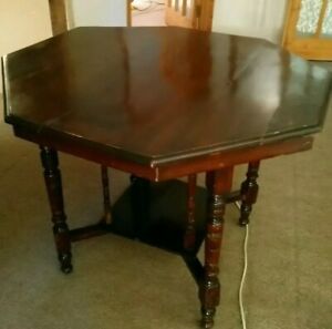 Octagonal | Wooden Coffee Table | Ebay Pertaining To Octagon Coffee Tables (View 14 of 15)