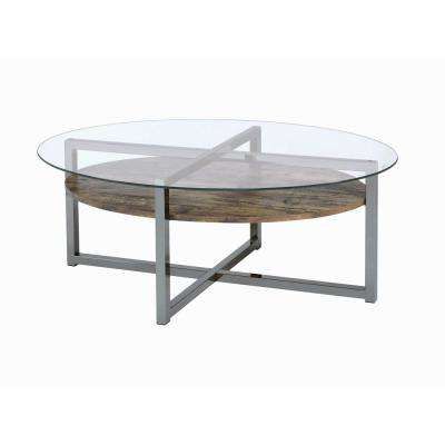 Oval – Coffee Tables – Accent Tables – The Home Depot With Matte Black Coffee Tables (View 6 of 15)