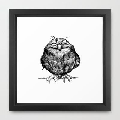 Owl Ball Framed Art Print | Art, Art Prints, Framed Art Prints In The Owl Framed Art Prints (View 3 of 15)
