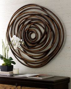 Palecek Wood Swirl Wall Decor Throughout Swirl Wall Art (View 12 of 15)